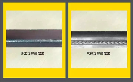 官网斗鱼体育NB 251III焊机焊接效果